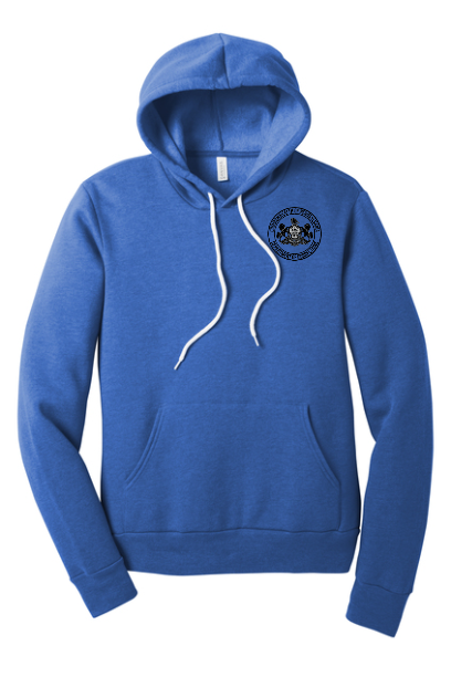 SCI PADOC BC3719 BELLA+CANVAS® Unisex Sponge Fleece Pullover Hoodie