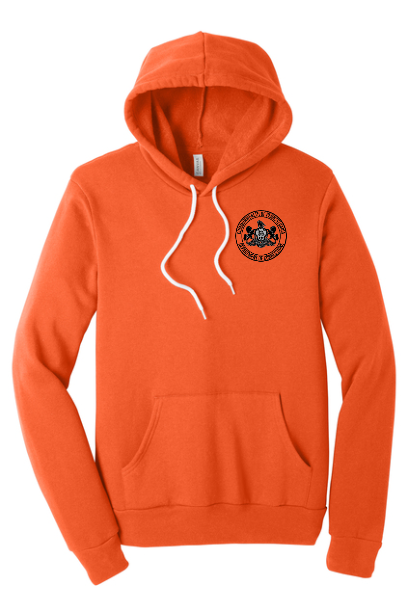 SCI PADOC BC3719 BELLA+CANVAS® Unisex Sponge Fleece Pullover Hoodie