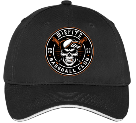 MSFZ C838 (LOGO) EMBROIDERED Port Authority® Dry Zone® Cap (BLACK)