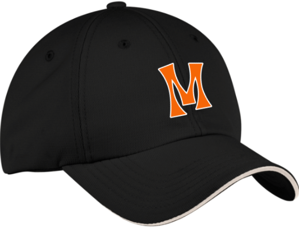 MSFZ C838  EMBROIDERED Port Authority® Dry Zone® Cap (BLACK)