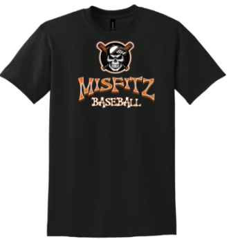 MSFZ F/F 8000 Gildan® DryBlend® 50 Cotton/50 Poly T-Shirt (BLACK)