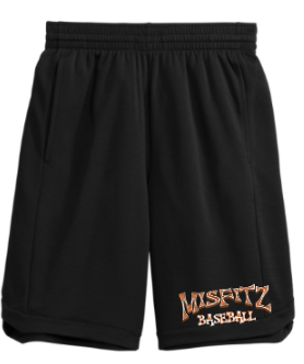 MSFZ  ST575  Mens Sport-Tek® PosiCharge® Position Short with Pockets (BLACK)