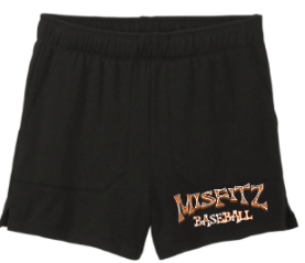 MSFZ  DT1309  District® Women’s Perfect Tri® Fleece Short (BLACK)