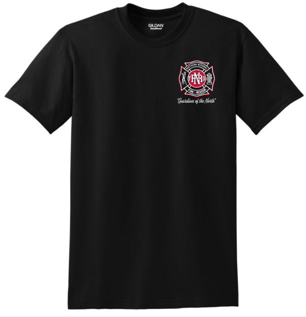 NRFD 8000 PATCH  Gildan® - DryBlend® 50 Cotton/50 Poly T-Shirt (BLACK)