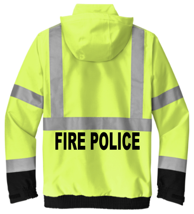 CSJ501  CornerStone® ANSI 107 Class 3 Waterproof Insulated Ripstop Bomber Jacket