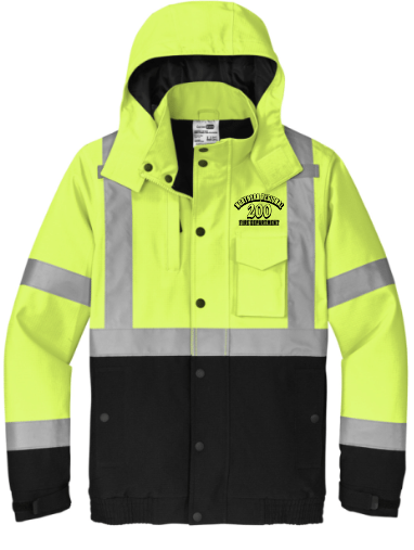 CSJ501  CornerStone® ANSI 107 Class 3 Waterproof Insulated Ripstop Bomber Jacket