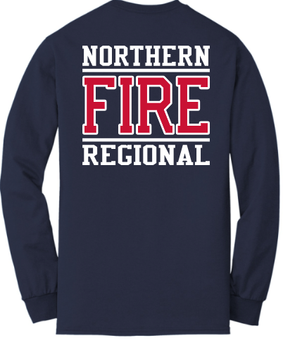 NRFD 8400  Gildan® - DryBlend® 50 Cotton/50 Poly Long Sleeve T-Shirt
