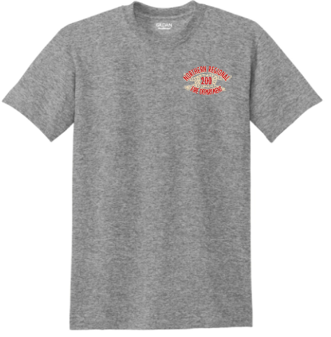 NRFD 8000 STRONGER  Gildan® - DryBlend® 50 Cotton/50 Poly T-Shirt (CHARCOAL HEATHER))
