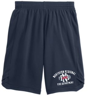 NRFD ST575  Sport-Tek® PosiCharge® Position Short with Pockets (Navy)