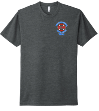 NRFD NL6210 Next Level Apparel® Adult CVC Tee FULL COLOR (DARK CHARCOAL) WATER RESCUE