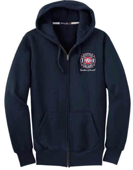 NRFD ST258 Sport-Tek® Full-Zip Hooded Sweatshirt (NAVY)