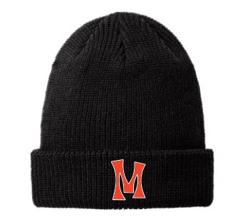 MSFZ C958 Port Authority® Chunky Knit Beanie BLACK