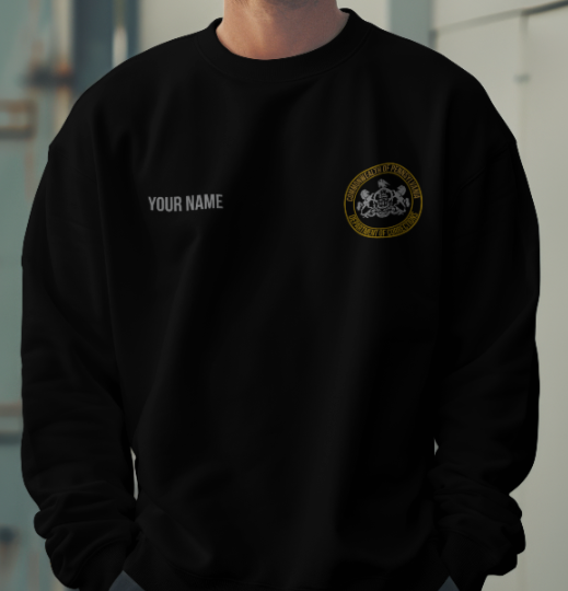 SCI ST266 PA DOC Sport-Tek® Sim-Broidered Crewneck Sweatshirt